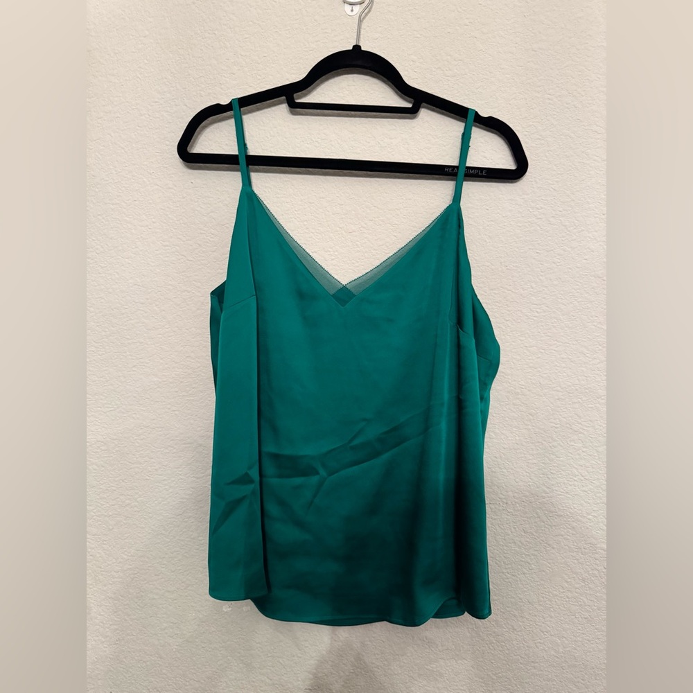 White House Black Market Emerald Camisole
